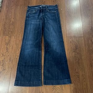 7 for All Mankind Medium Wash Dojo Flare Jeans 26